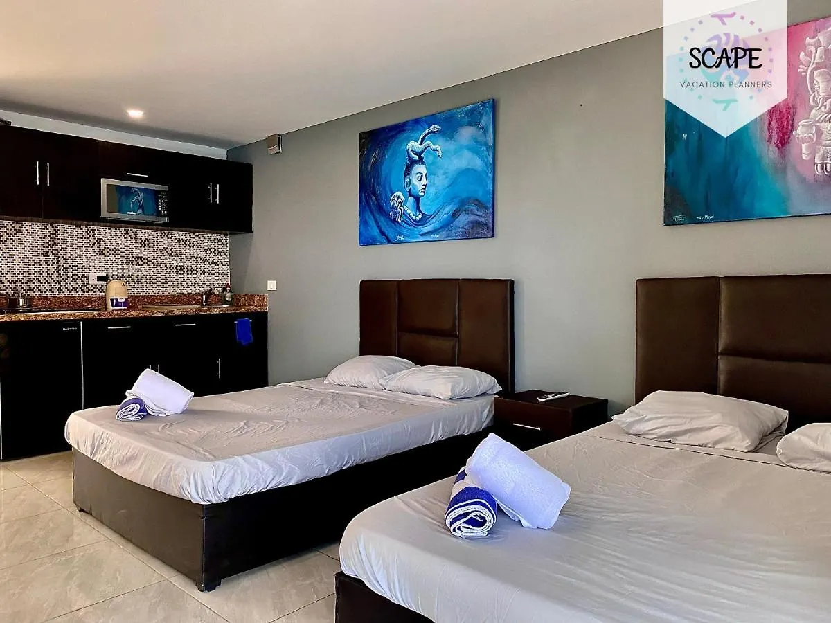 Calidos Y Amplios Estudios Con Alberca En El Centro De Cancun Apartment